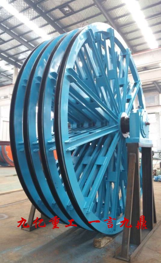 多繩摩擦式天輪裝置 多繩摩擦式天輪裝置